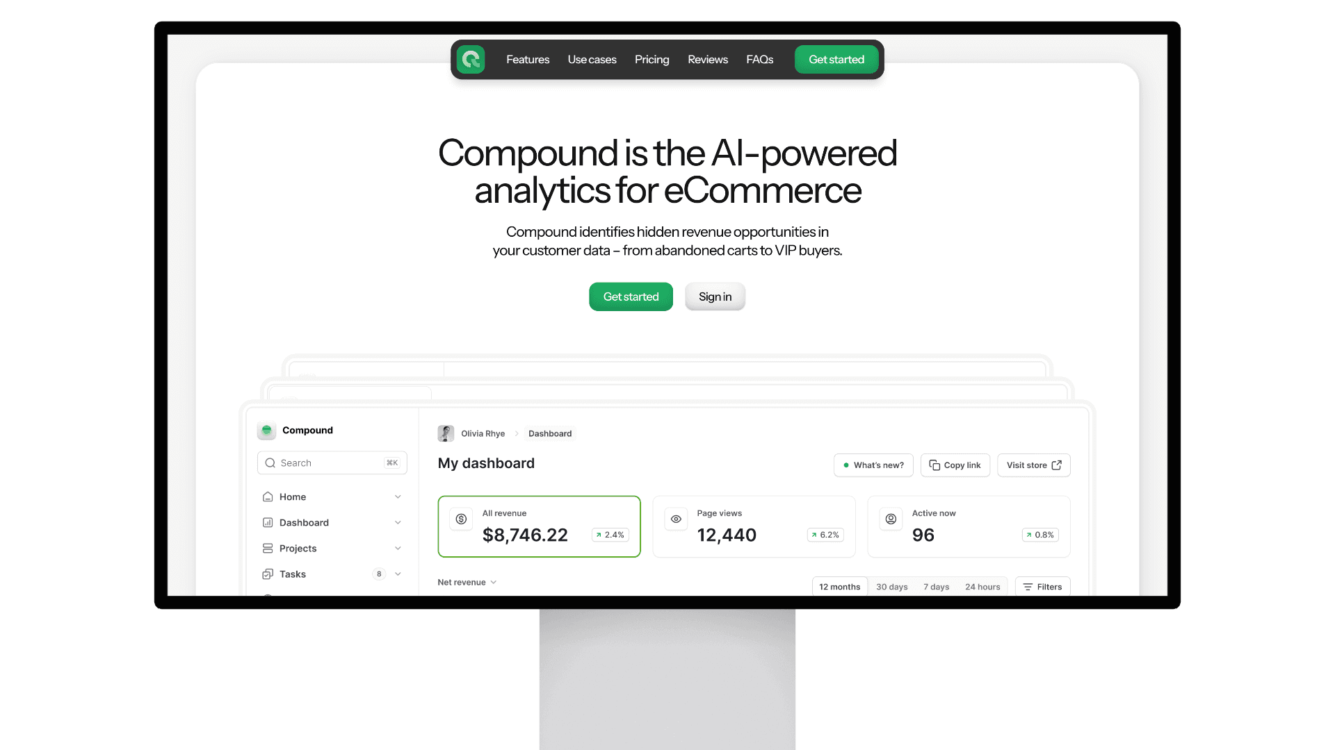 Compound template preview