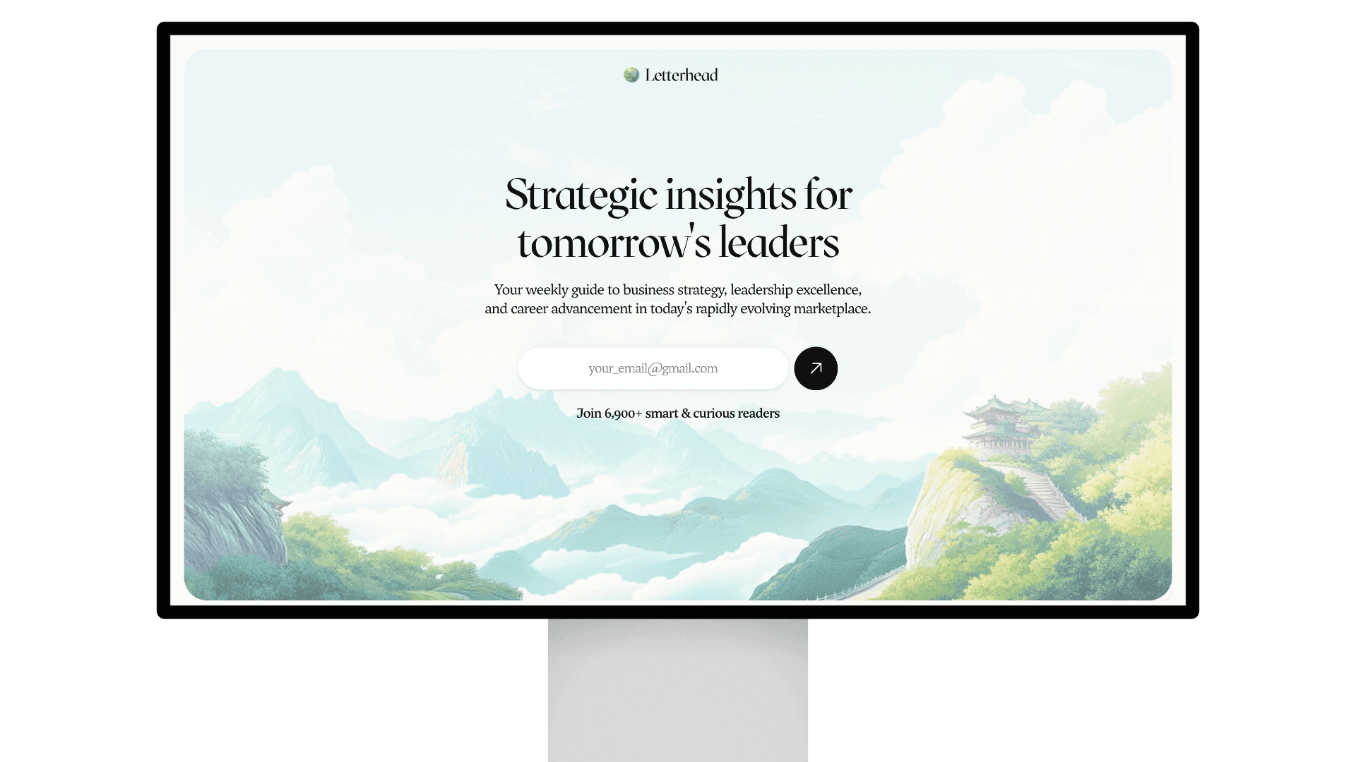 Letterhead template preview