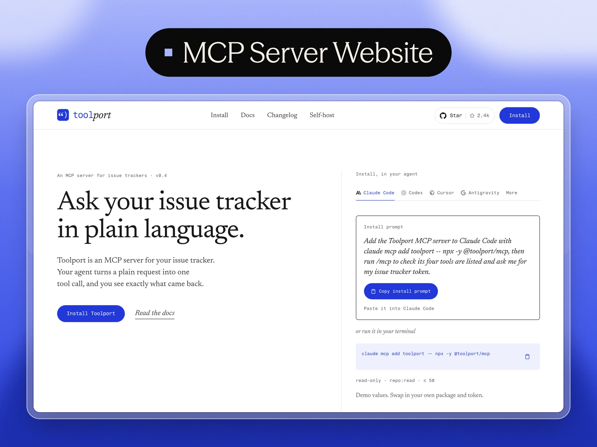 Toolport screenshot 1